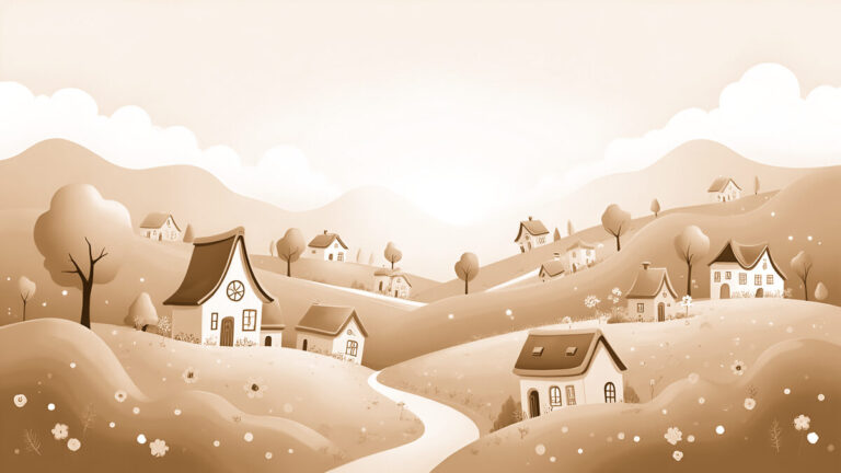 Downtown Angola neighborhood